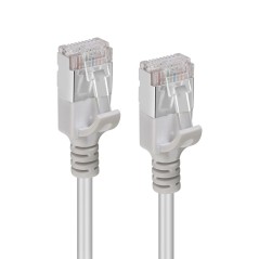 MicroConnect CAT6A U-FTP Slim, LSZH, 0.15m